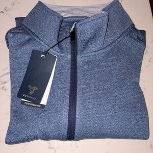 NWT DTWood 1/4 Zip Golf Performance Pullover-Stretch, Wicking, and Uv Prot